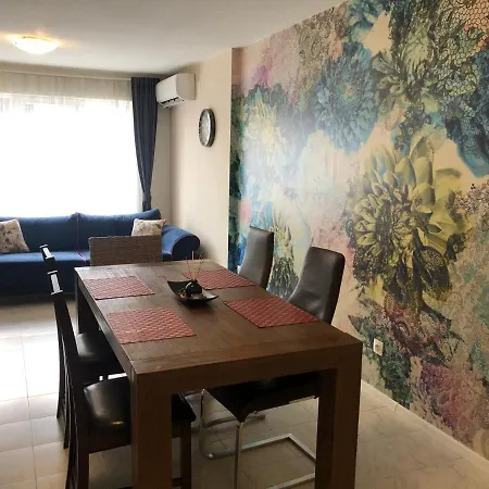Apartment Flower Garden In Center